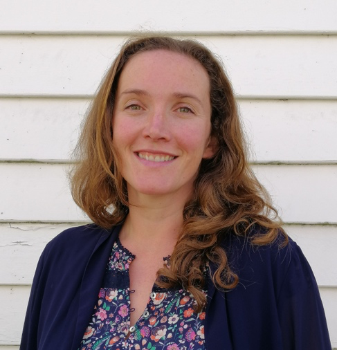 Delia Bellaby, Lecturer at Otago Polytechnic’s School of Architecture, pictured in the OERC seminar poster